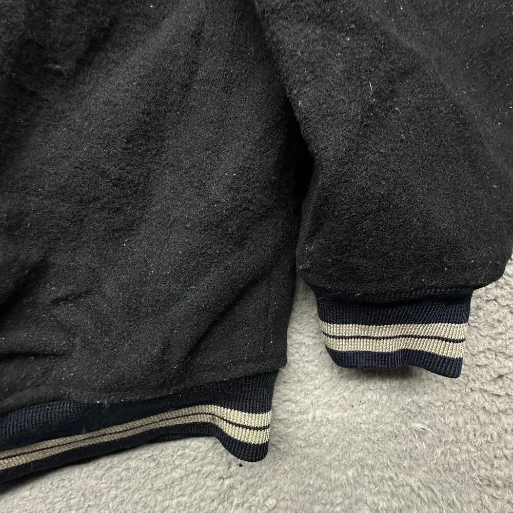 Vintage Avirex Heroes and Legends Wool Varsity Jacket Mens Large RIPPED LINING